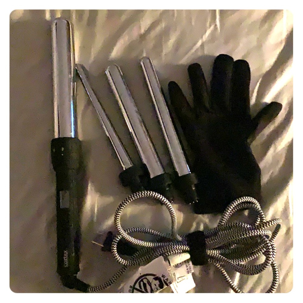 Cortex interchangeable curling iron (4 sizes)